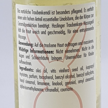 Traubenkern Massage-Öl 100ml